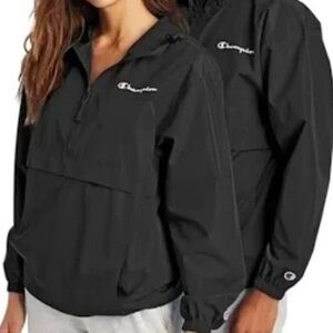 Champion Classic Black Athletic Jacket